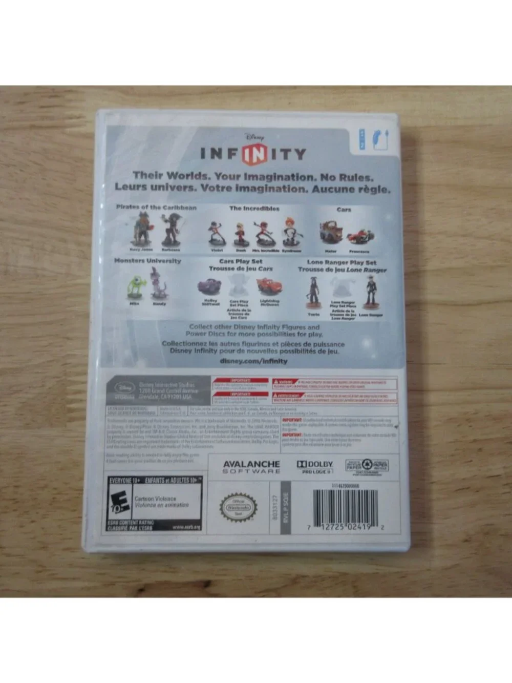 Wii Bundle 2 Video Games - Infinity & Skylanders Superchargers Racing